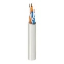 Belden Multi-Core Industrial Cable 2 Cores 0.33mm² 22 AWG Screened 305 m 300V White Polyethylene Sheath 7703NH.00305