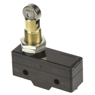 Omron Z Series Plunger Limit Switch SPDT PVC Phenolic Resin Metal Housing 250V AC 15A IP00 
