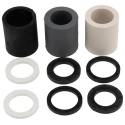 Bulgin 900 Series White Grey Black Polyamide Cable Gland PG13.5 Thread Size 14 mm Min 20 mm Max IP68 PXA980