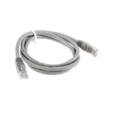 RS PRO Cat5e Ethernet Cable 1 m Grey RJ45 Male to RJ45 Male U/UTP PVC 405-5379