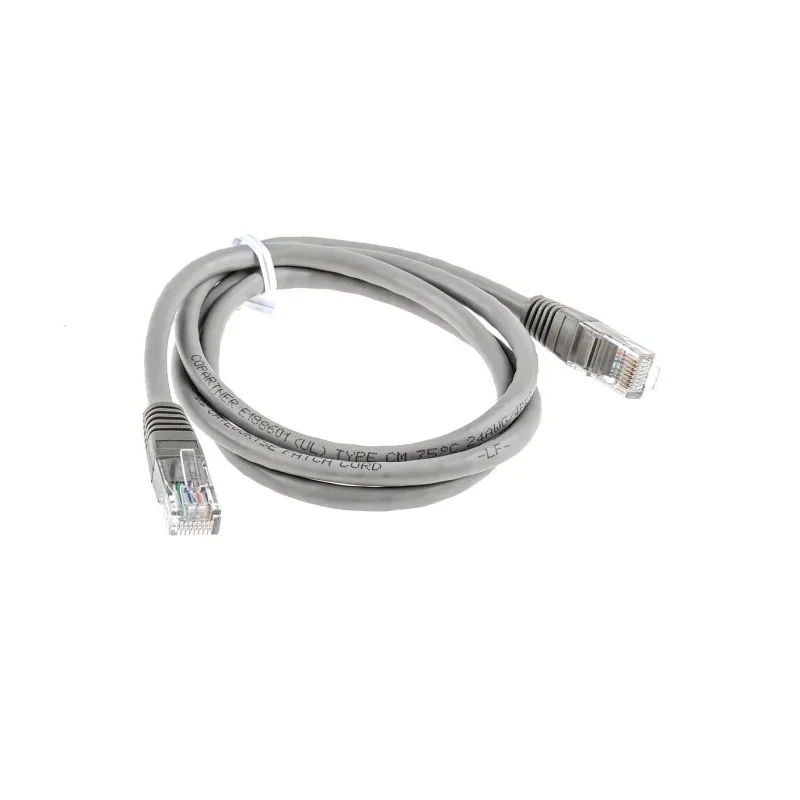 RS PRO Cat5e Ethernet Cable 1 m Grey RJ45 Male to RJ45 Male U/UTP PVC 405-5379