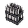 MTI Screwdriver Bit Set Hex Phillips Pozidriv Slotted Torq Set Mplus Torx Tri-Wing 32 Pieces 75mm 1/4 in Drive 560-201