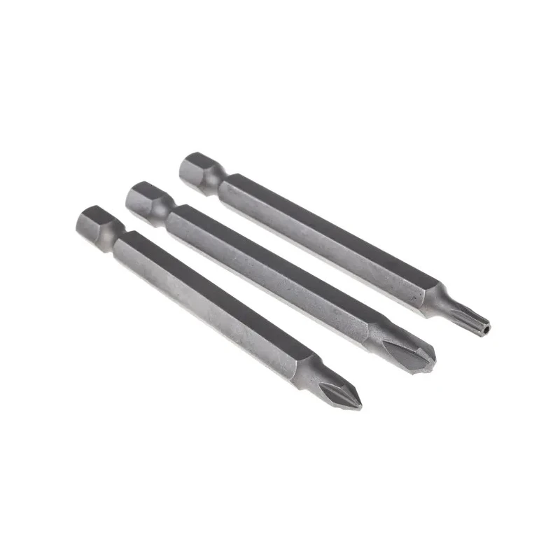 MTI Screwdriver Bit Set Hex Phillips Pozidriv Slotted Torq Set Mplus Torx Tri-Wing 32 Pieces 75mm 1/4 in Drive 560-201