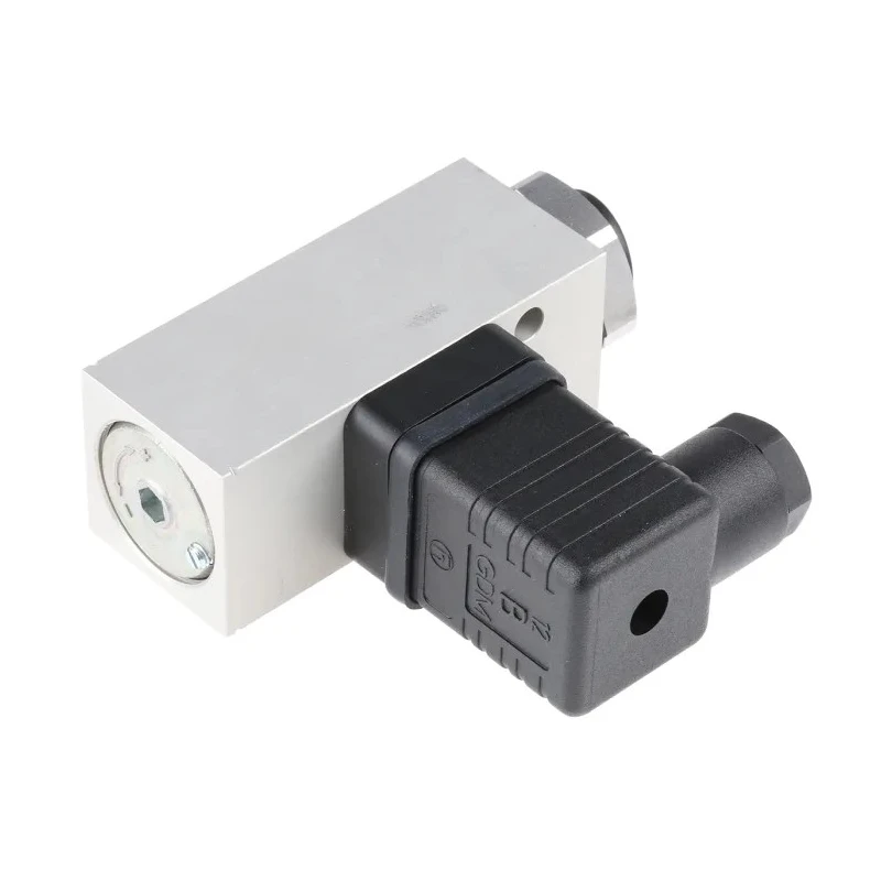 Norgren Pressure Switch Male Positive Pressure, Micro Switch SPDT, 1/4 in G Thread, 30 bar Max, 80°C Max 0882300000000000