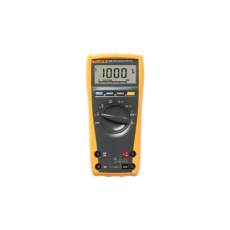 Fluke Handheld Digital Multimeter True RMS 10 A, 1 kV FLUKE 175