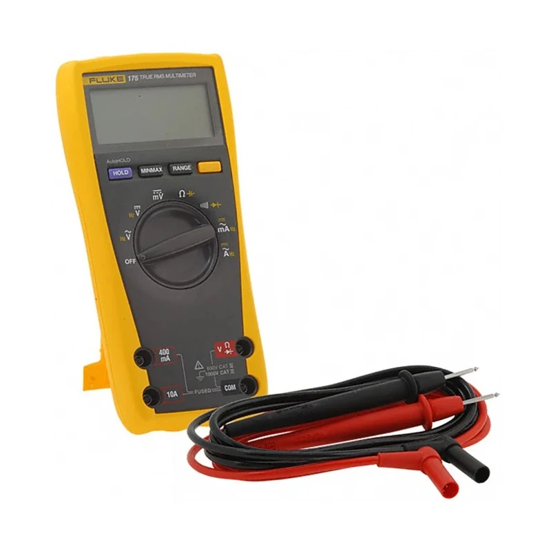 Fluke Handheld Digital Multimeter True RMS 10 A, 1 kV FLUKE 175