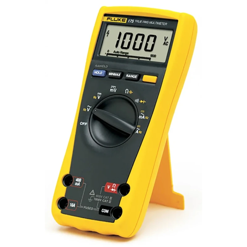 Fluke Handheld Digital Multimeter True RMS 10 A, 1 kV FLUKE 175