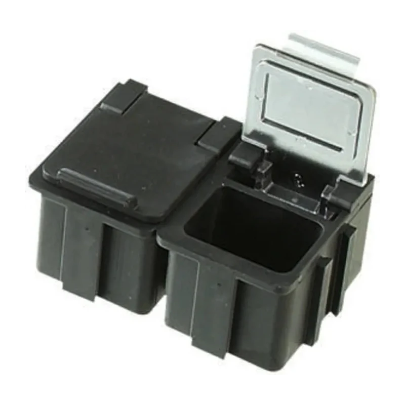 Licefa Grey ABS Compartment Box 21 mm x 29 mm x 22 mm SMD-BOX N 1-6-6-10-1L