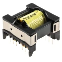 Myrra 2 Output SMPS Transformer 120 W Power ETD 39 Series 265 V AC Primary, 15.5 V DC Secondary, 440 μH Inductance 74060
