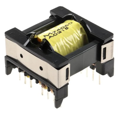 Myrra 2 Output SMPS Transformer 120 W Power ETD 39 Series 265 V AC Primary, 15.5 V DC Secondary, 440 μH Inductance 74060