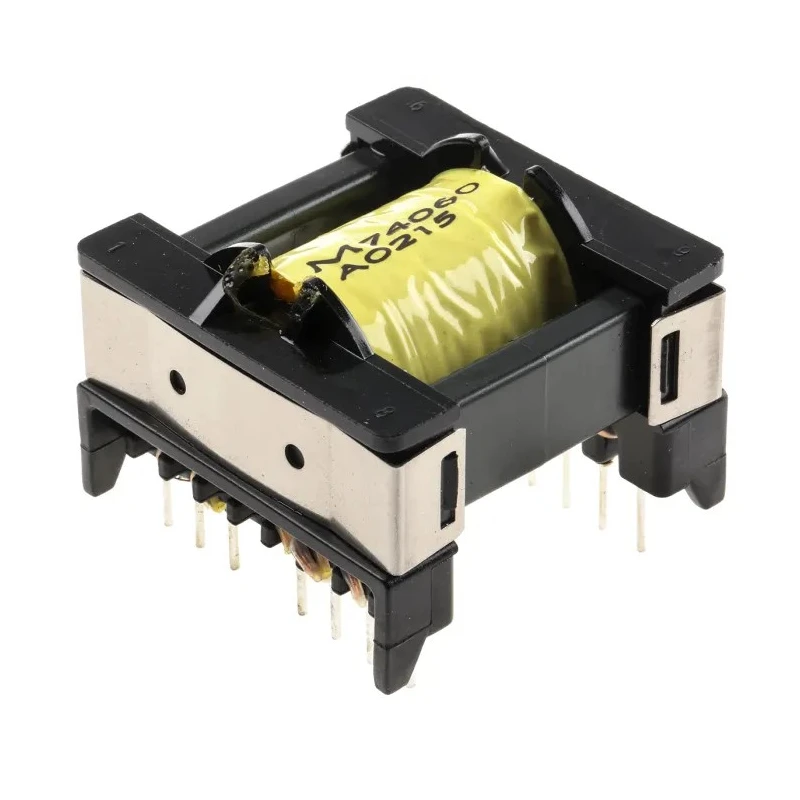 Myrra 2 Output SMPS Transformer 120 W Power ETD 39 Series 265 V AC Primary, 15.5 V DC Secondary, 440 μH Inductance 74060