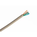 Belden Cat5e Unscreened Low Smoke Zero Halogen Ethernet Cable 100 m 24AWG Solid Copper Conductor 8 Core Grey 1583ENH