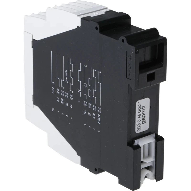 Dold MK 7850N Series DIN Rail Timer Relay 2-Contact DPDT 12 to 240 V AC/DC MK7850N.82/200 AC/DC12-240V 0.02S-300H