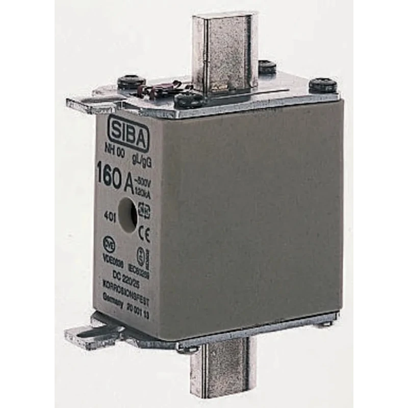 SIBA 50A NH Fuse NH000 690V AC Superfast Semiconductor Protection NH000 NH000