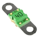 Littelfuse 40A Green Car Fuse 32V dc Thermoplastic Body Time Delay BF1 Series 153.5631.5401