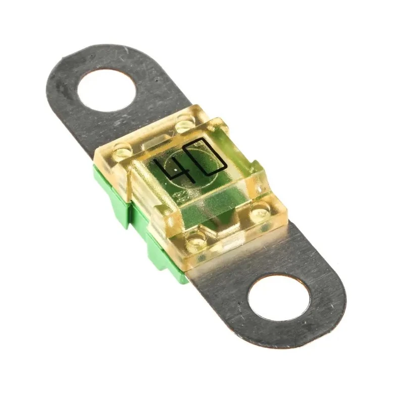 Littelfuse 40A Green Car Fuse 32V dc Thermoplastic Body Time Delay BF1 Series 153.5631.5401