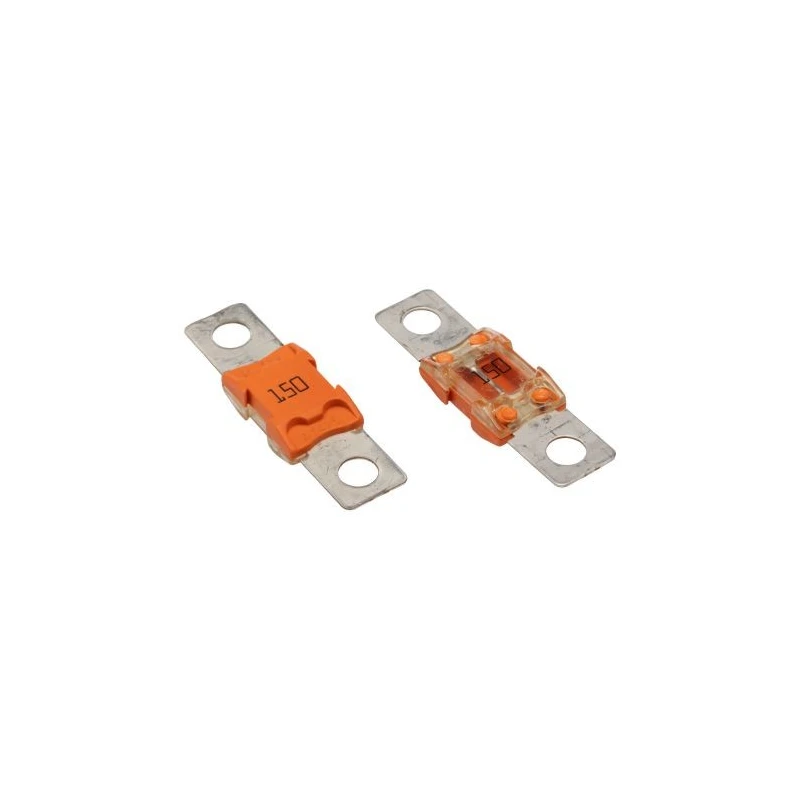 Littelfuse 150A Orange Car Fuse, 32V DC Thermoplastic Time Delay BF2 Series 153.5395.6151