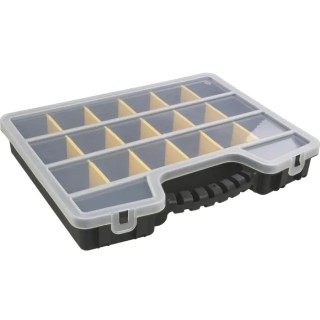 RS PRO Adjustable Compartments 17 Cell Polypropylene Compartment Box 60mm x 395mm x 305mm 435-0179