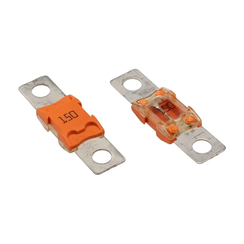 Littelfuse 150A Orange Car Fuse, 32V DC Thermoplastic Time Delay BF2 Series 153.5395.6151