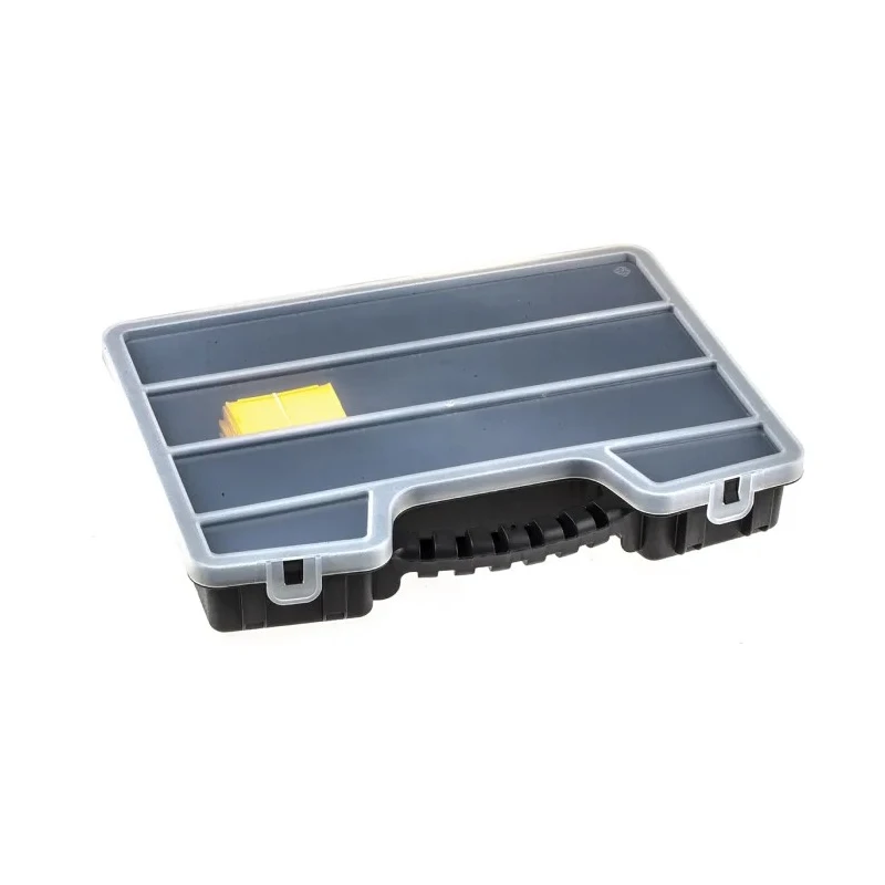 RS PRO Adjustable Compartments 17 Cell Polypropylene Compartment Box 60mm x 395mm x 305mm 435-0179