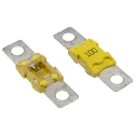 Littelfuse 100A Yellow Car Fuse 32V dc Thermoplastic Time Delay BF2 Series 153.5395.6101