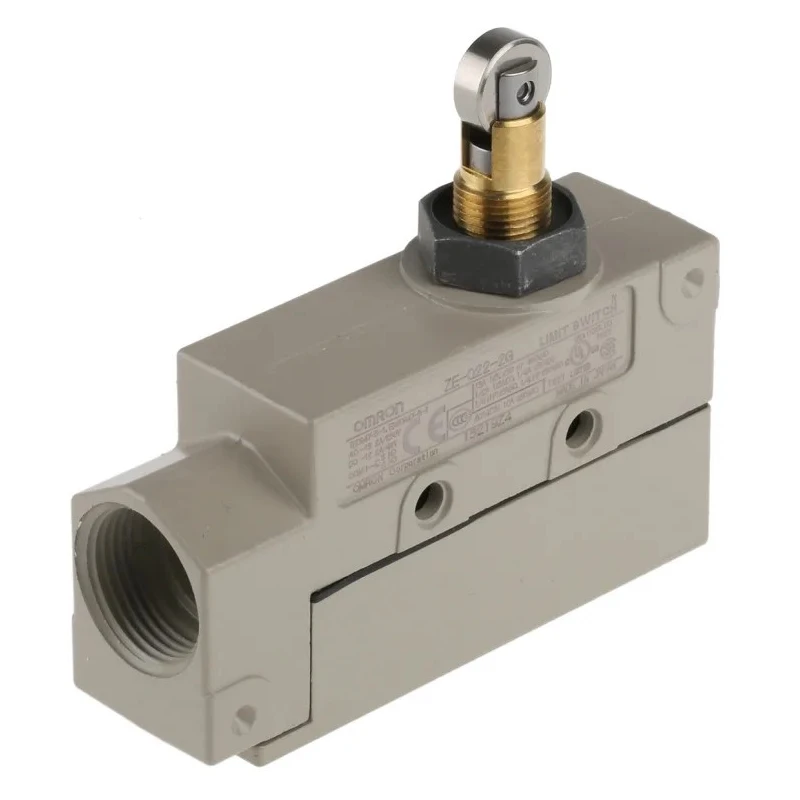 Omron ZE Series Plunger Limit Switch SPDT IP65 480V AC 15A 