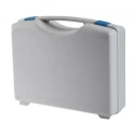 RS PRO Plastic Transit Case, Smooth Finish, Lockable, Grey, Polypropylene, 450 mm x 140 mm x 360 mm 435-9700