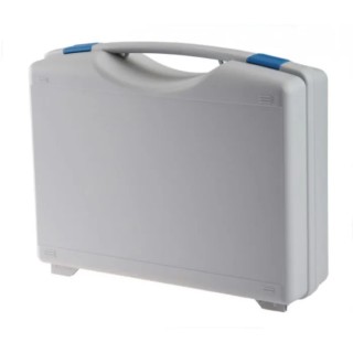RS PRO Plastic Transit Case, Smooth Finish, Lockable, Grey, Polypropylene, 450 mm x 140 mm x 360 mm 435-9700