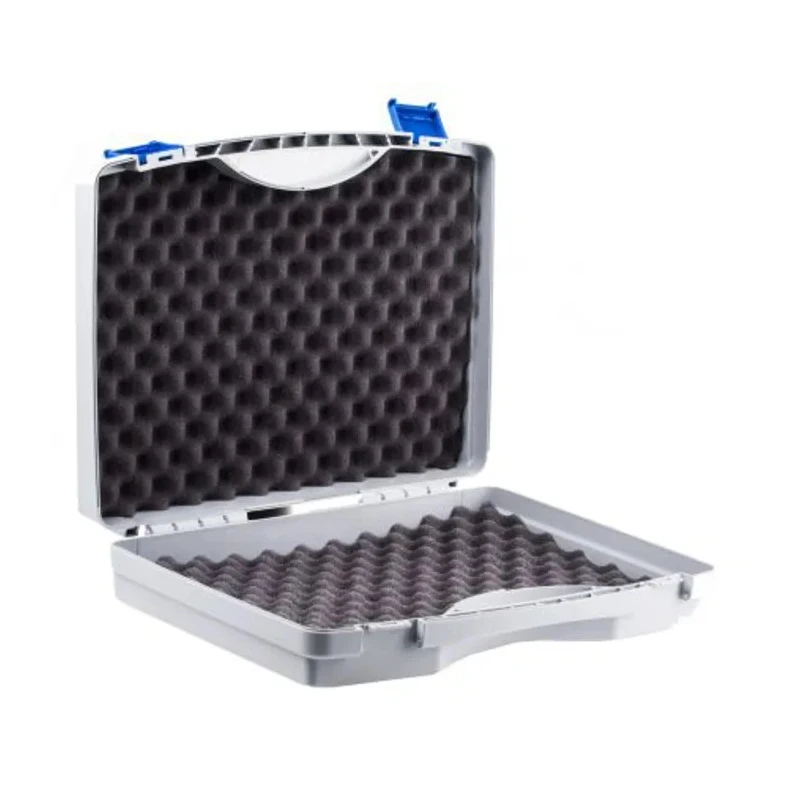 RS PRO Plastic Transit Case, Smooth Finish, Lockable, Grey, Polypropylene, 450 mm x 140 mm x 360 mm 435-9700