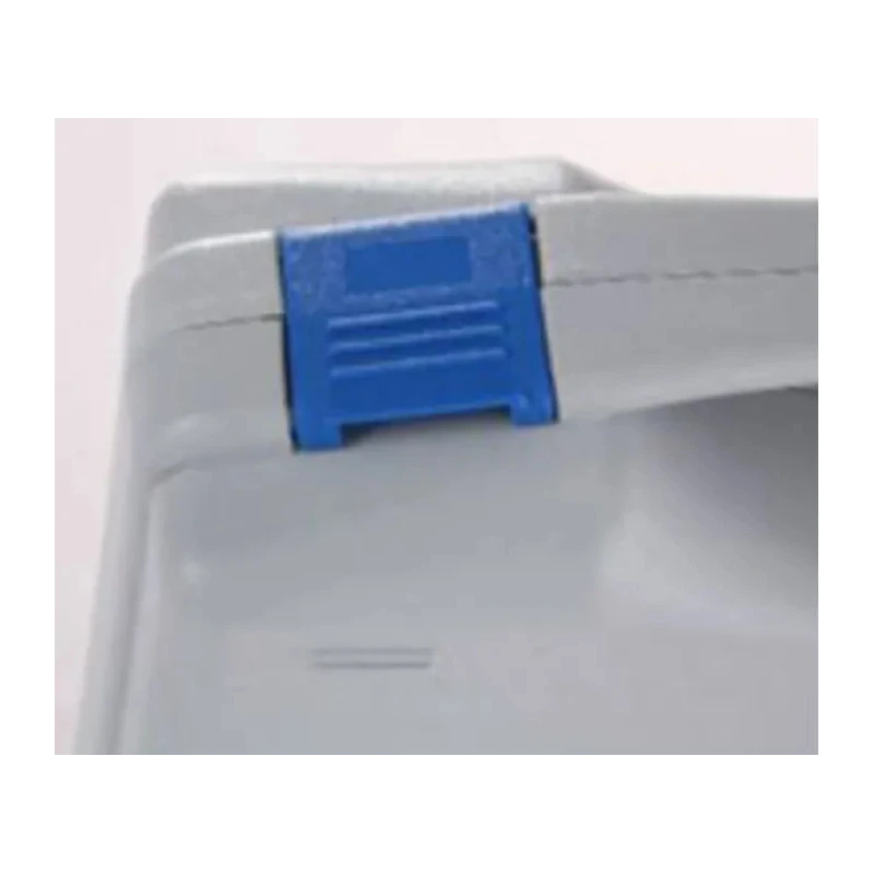 RS PRO Plastic Transit Case, Smooth Finish, Lockable, Grey, Polypropylene, 450 mm x 140 mm x 360 mm 435-9700