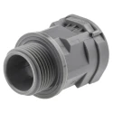 PMA Industrial Polyamide 6 Grey Conduit Fitting, 20 mm Nominal Size, M20 Thread, IP66 Rated SLND-M207