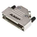 TE Connectivity Zinc Angled D-Sub Backshell 25 Way Strain Relief ADK Series 5-1478763-3