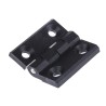 Pinet Black Polyamide Butt Hinge Screw Fixing 40 mm x 40 mm x 5 mm 54-A-3029