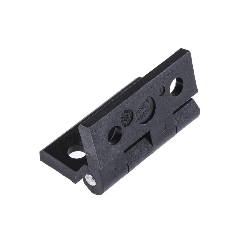 Pinet Black Polyamide Butt Hinge Screw Fixing 40 mm x 40 mm x 5 mm 54-A-3029