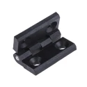Pinet Black Polyamide Butt Hinge Screw Fixing 40 mm x 40 mm x 5 mm 54-A-3029