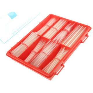 RS PRO Halogen Free Heat Shrink Tubing Clear 100mm Length 2:1 Shrink Ratio 458-0639