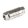 Legris 316L Stainless Steel Non Return Valve G 1/4 BSP Female Inlet and Outlet 180°C Maximum Operating Temperature 4890 13 13
