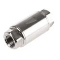 Legris 316L Stainless Steel Non Return Valve G 1/4 BSP Female Inlet and Outlet 180°C Maximum Operating Temperature 4890 13 13
