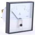 HOBUT Analogue Panel Ammeter 20 A AC, 72 mm x 72 mm Cutout, Class 1.5 Moving Iron PD72SD