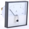 HOBUT Analogue Panel Ammeter 20 A AC, 72 mm x 72 mm Cutout, Class 1.5 Moving Iron PD72SD
