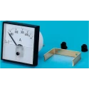 HOBUT Analogue Panel Ammeter 600 A AC Moving Iron, 72 mm x 72 mm, PD72MIS5A2/2-001 0/300/600A