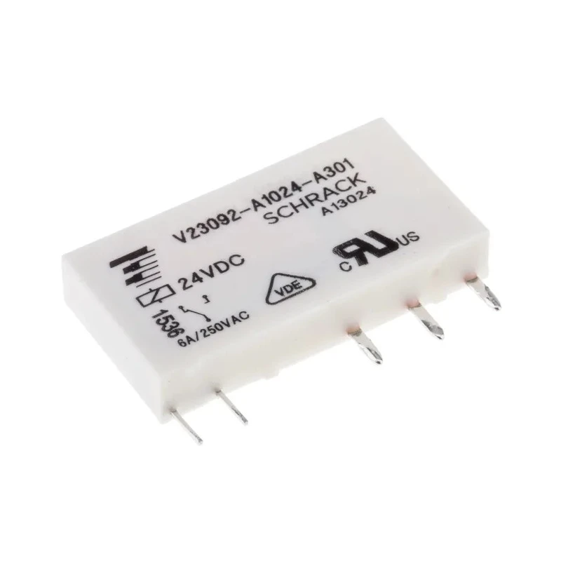 Wieland DIN Rail Power Relay 24V dc Coil 6A Switching Current SPDT 80.063.4032.0