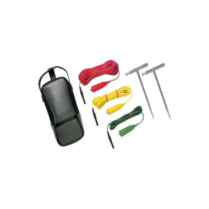 Fluke Earth Tester Kit with Carrying Case for 1653 Series Earth Resistance Measurement ES165X