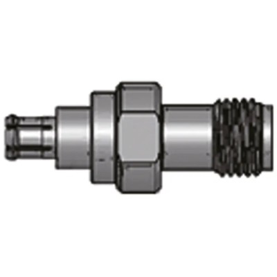 Yuetsu Straight Coaxial Adapter SMA Plug to MCX Socket 6GHz 21.9mm Length 150-PL31A