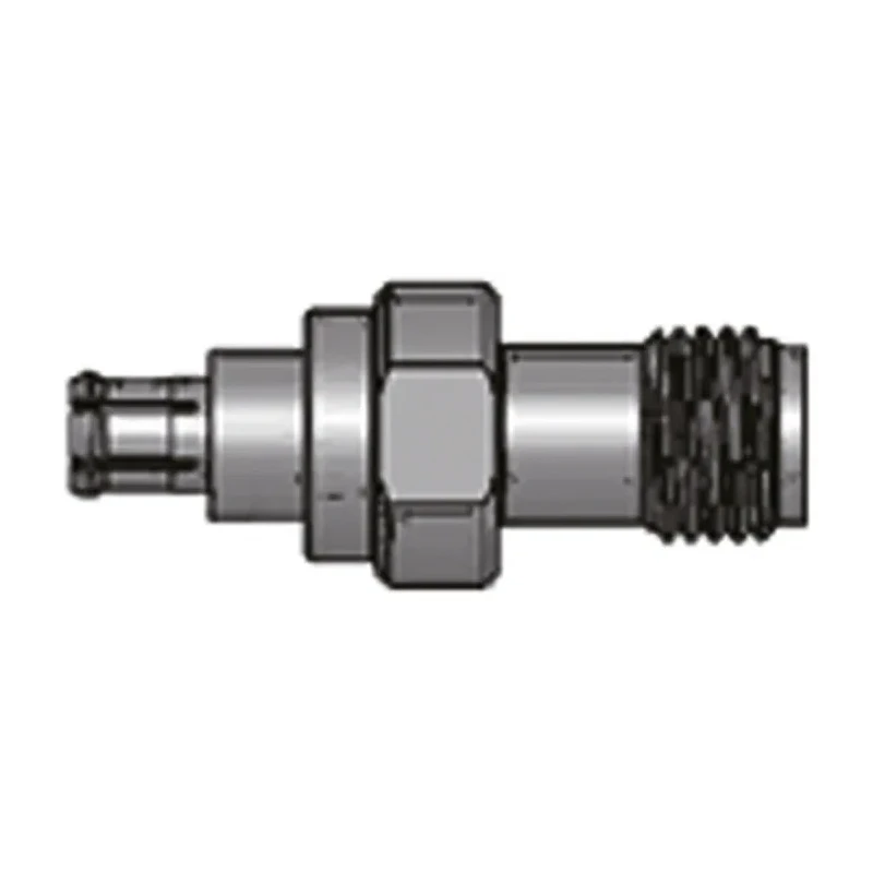 Yuetsu Straight Coaxial Adapter SMA Plug to MCX Socket 6GHz 21.9mm Length 150-PL31A