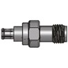 Yuetsu Straight Coaxial Adapter SMA Plug to MCX Socket 6GHz 21.9mm Length 150-PL31A