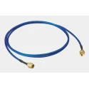 Yuetsu SMA Series RF Coaxial Cable 50 Ω, 1.5 m Length, Black Teflon Jacket, Terminated 981-NY20-1M5