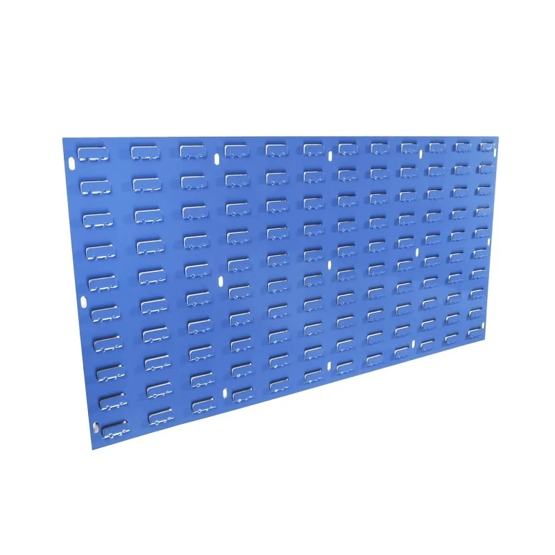 RS PRO Steel Storage Bin Bench Stand, 600 mm x 1000 mm x 500 mm, Blue 448-5376