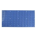 RS PRO Steel Storage Bin Bench Stand, 600 mm x 1000 mm x 500 mm, Blue 448-5376