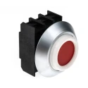 Schmersal Elan Series Red Push Button Head, 22 mm Cutout Diameter, Round ABS Push Button, IP69K NDT RT